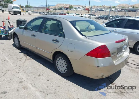 2007 Honda Accord 2.4 Vp from USA, damaged, VIN JHMCM56177C010370